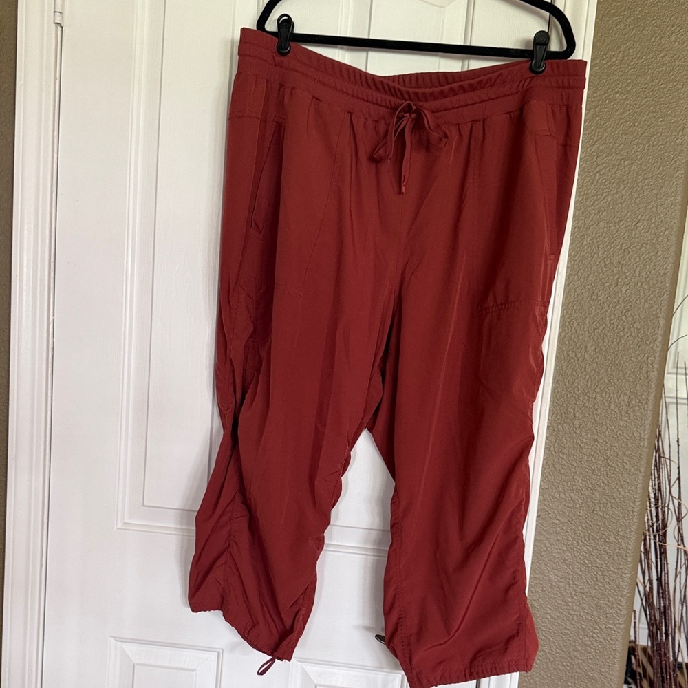 RBX rust red Drawstring Pants